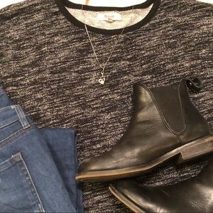 Open Heart Pearl Necklace